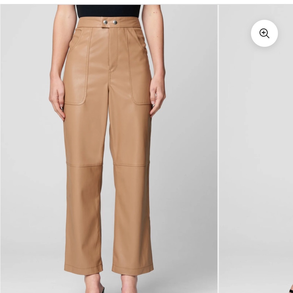 BLANKNYC The BAXTER leather crop pant like new!